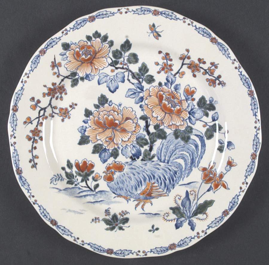 Delft Colorie Dinner Plate by Faiencerie De Gien-1