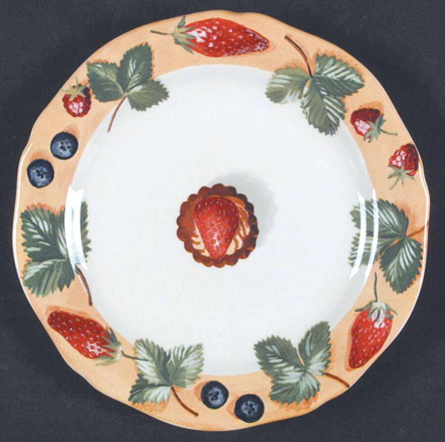 Farandole Canape Plate by Faiencerie De Gien-1
