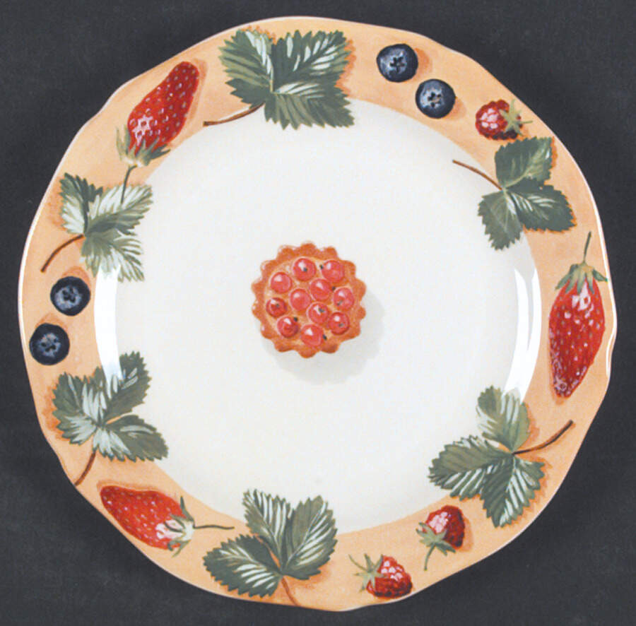 Farandole Canape Plate by Faiencerie De Gien-1