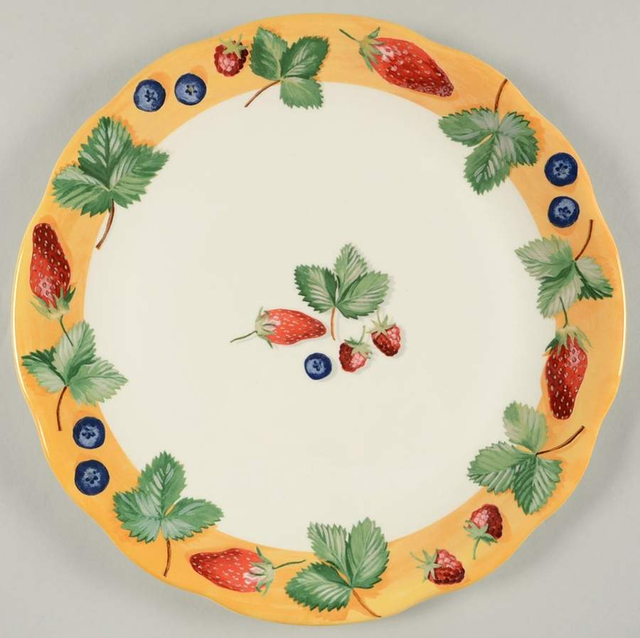 Farandole Cake Plate by Faiencerie De Gien-1