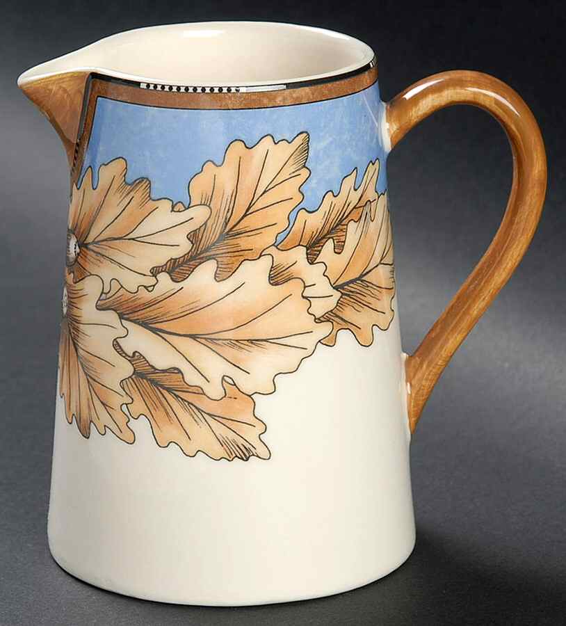 Feuilles De Chene Creamer by Faiencerie De Gien-1