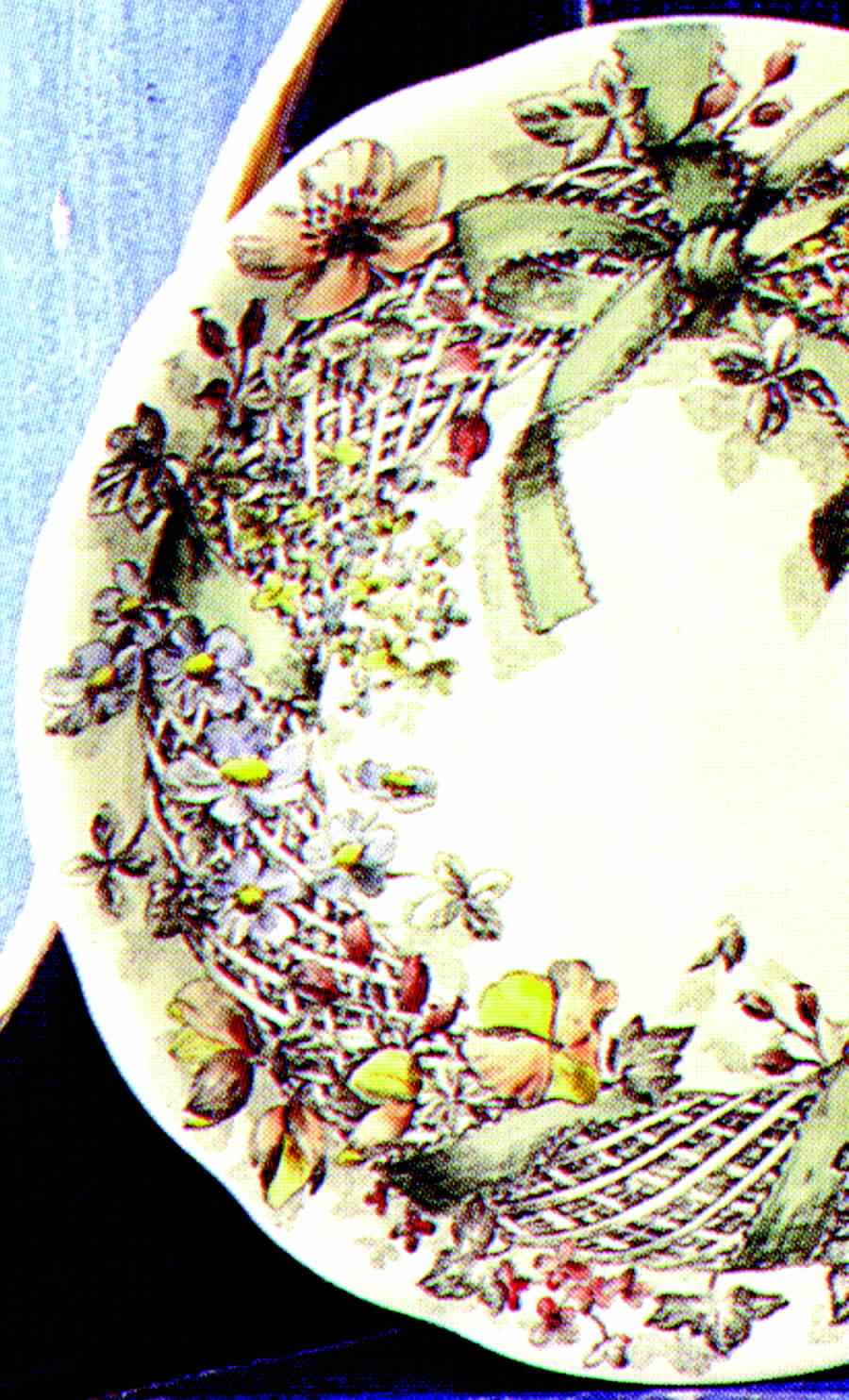 Jour De Fete Dinner Plate by Faiencerie De Gien-1