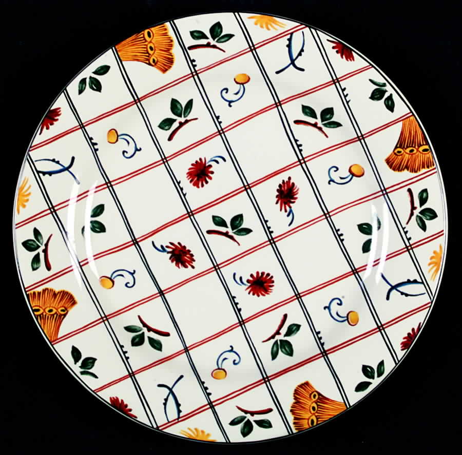 La Cle des Champs Bread & Butter Plate by Faiencerie De Gien-1
