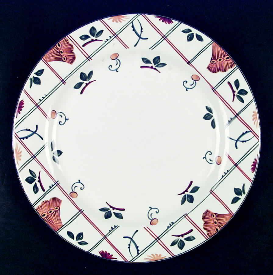 La Cle des Champs Dinner Plate by Faiencerie De Gien-1