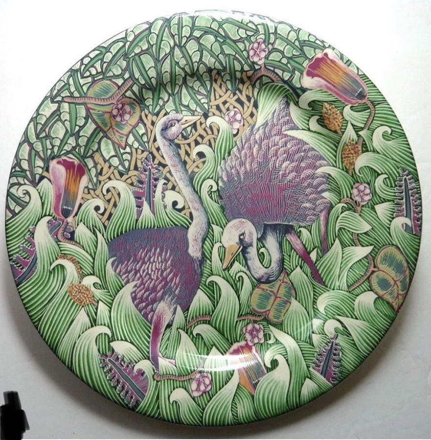 La Jungle Dinner Plate by Faiencerie De Gien-1