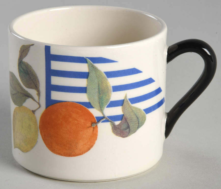 La Ronde Des Fruits Flat Cup by Faiencerie De Gien-1