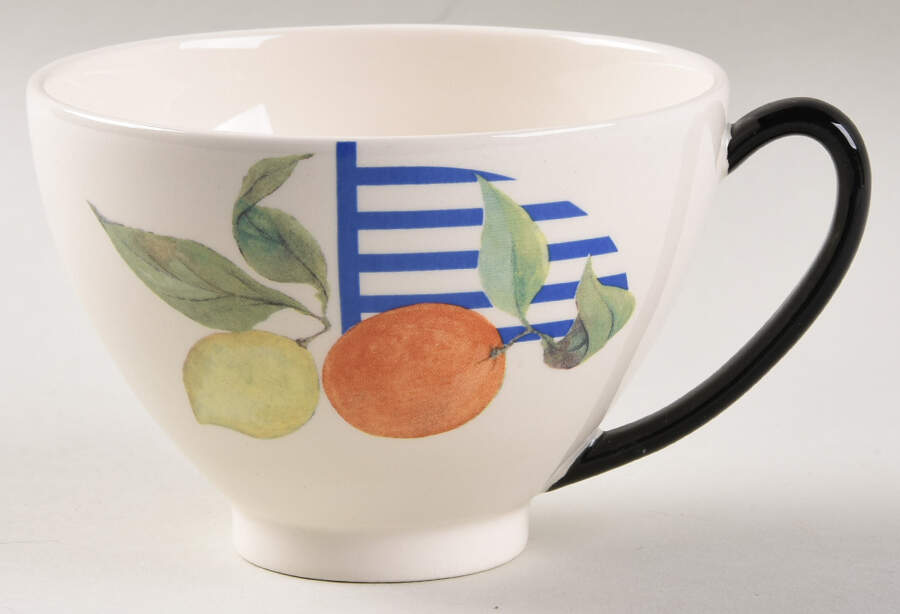 La Ronde Des Fruits Breakfast Cup by Faiencerie De Gien-1