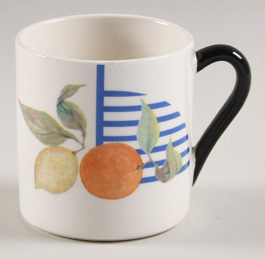 La Ronde Des Fruits Flat Demitasse Cup by Faiencerie De Gien-1