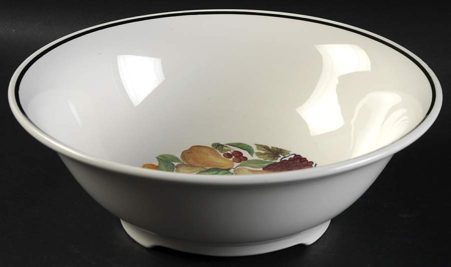 La Ronde Des Fruits 8" Round Vegetable Bowl by Faiencerie De Gien-1