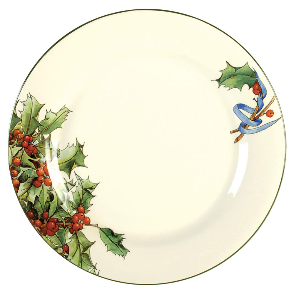 Le Houx Dinner Plate by Faiencerie De Gien-1