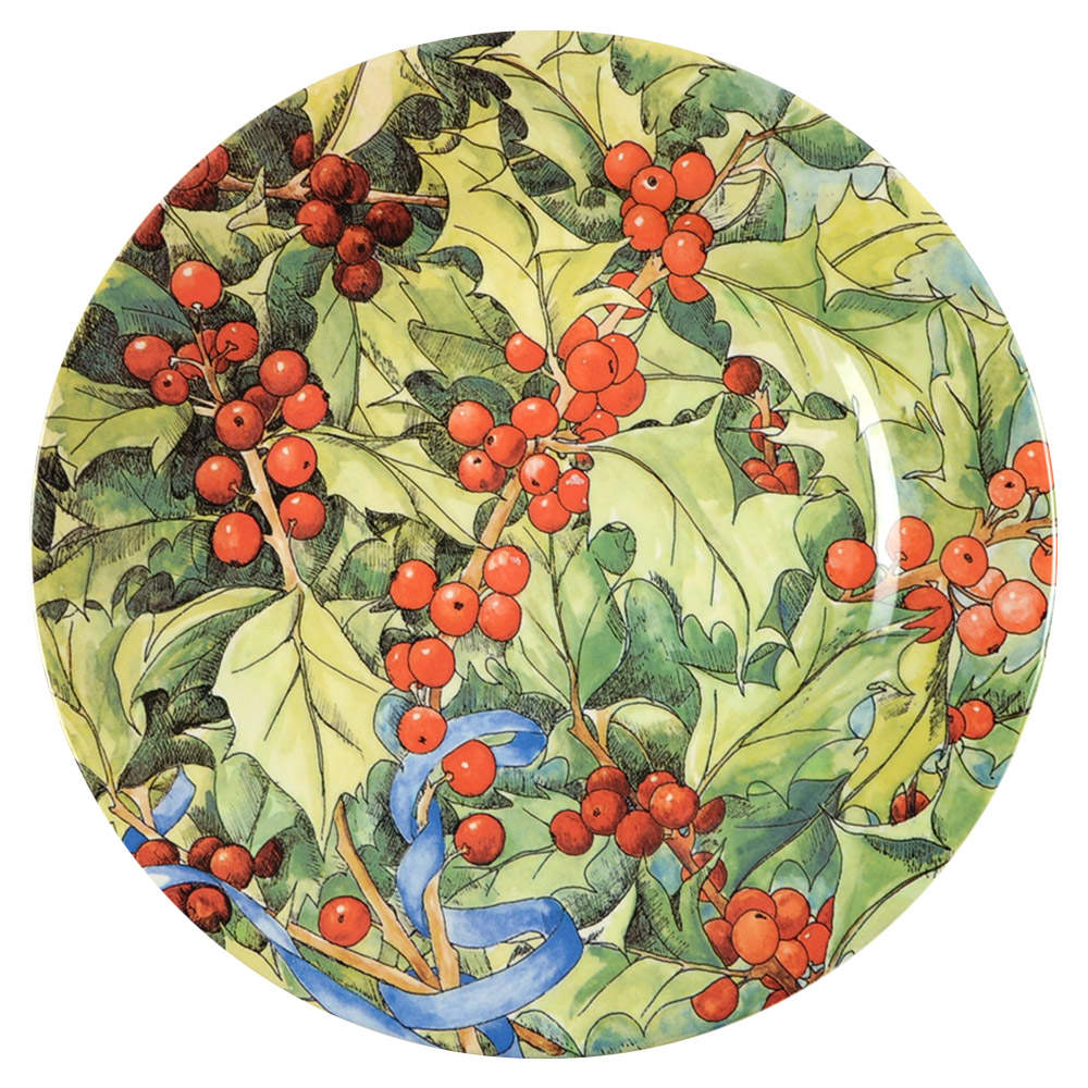 Le Houx Salad/Dessert Plate by Faiencerie De Gien-1