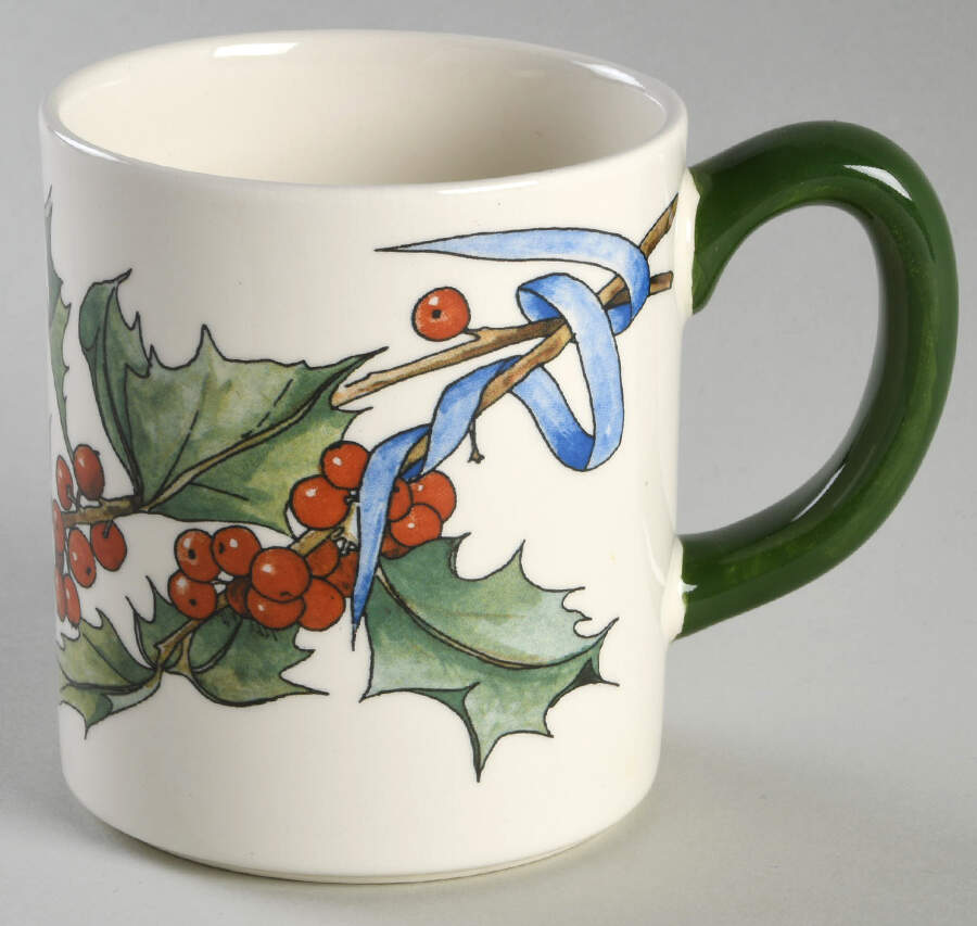 Le Houx Mug by Faiencerie De Gien-1