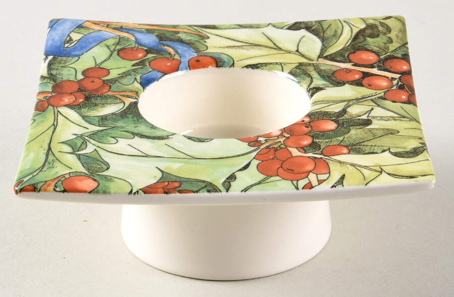 Le Houx Votive Candleholder by Faiencerie De Gien-1