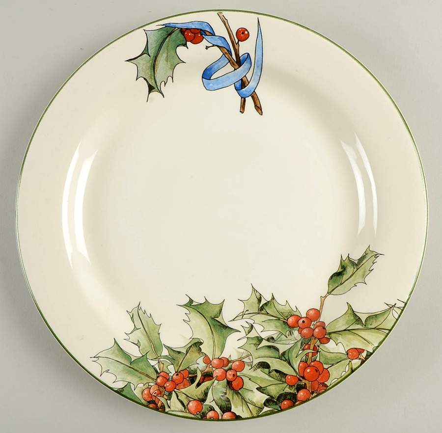 Le Houx 12" Chop Plate (Round Platter) by Faiencerie De Gien-1