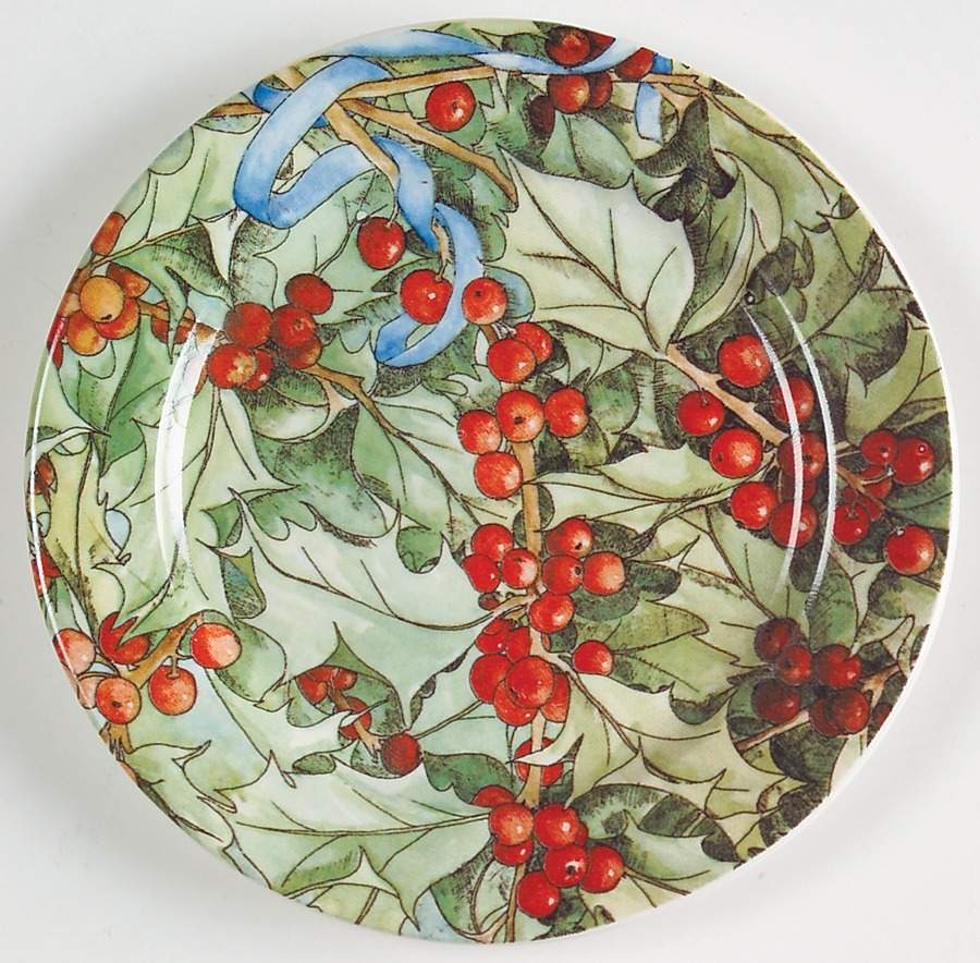 Le Houx Wine Bottle Coaster by Faiencerie De Gien-1