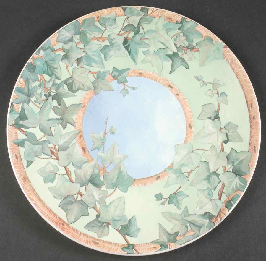Le Lierre Cake Plate by Faiencerie De Gien-1