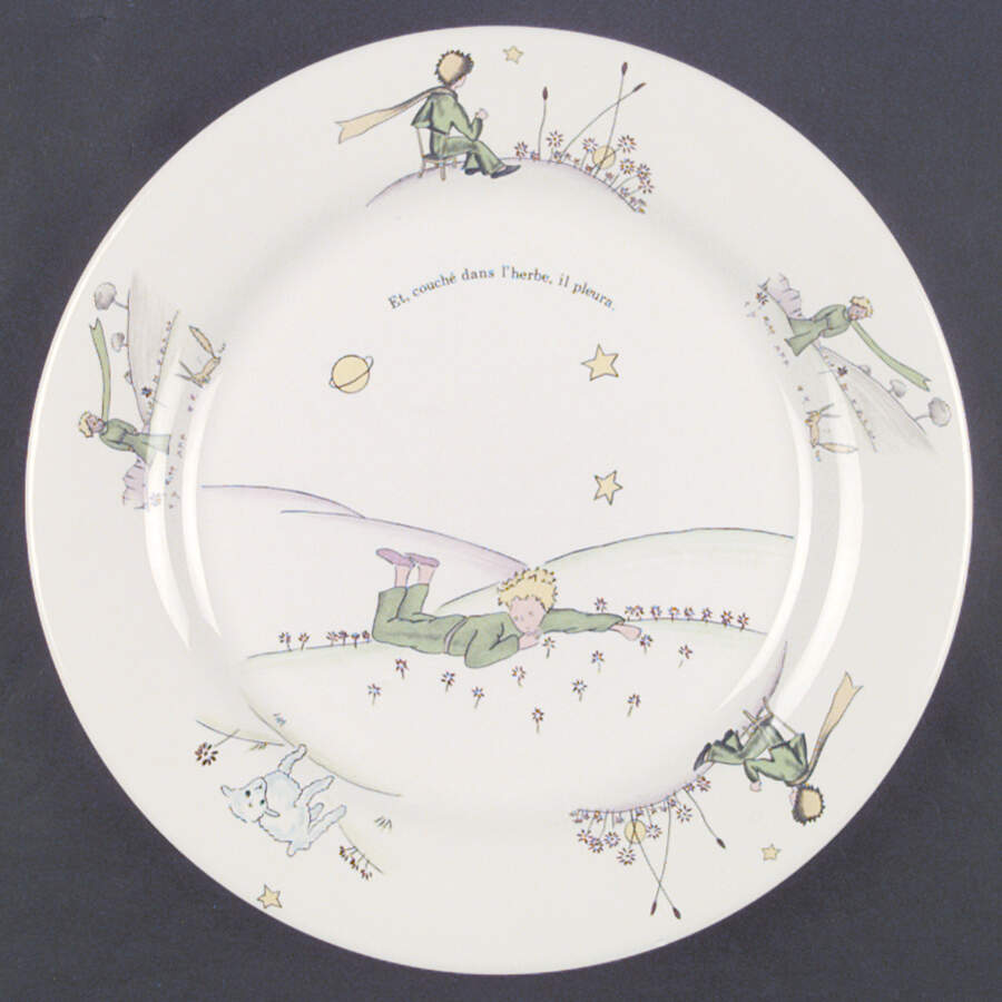 Le Petit Prince Dinner Plate by Faiencerie De Gien-1