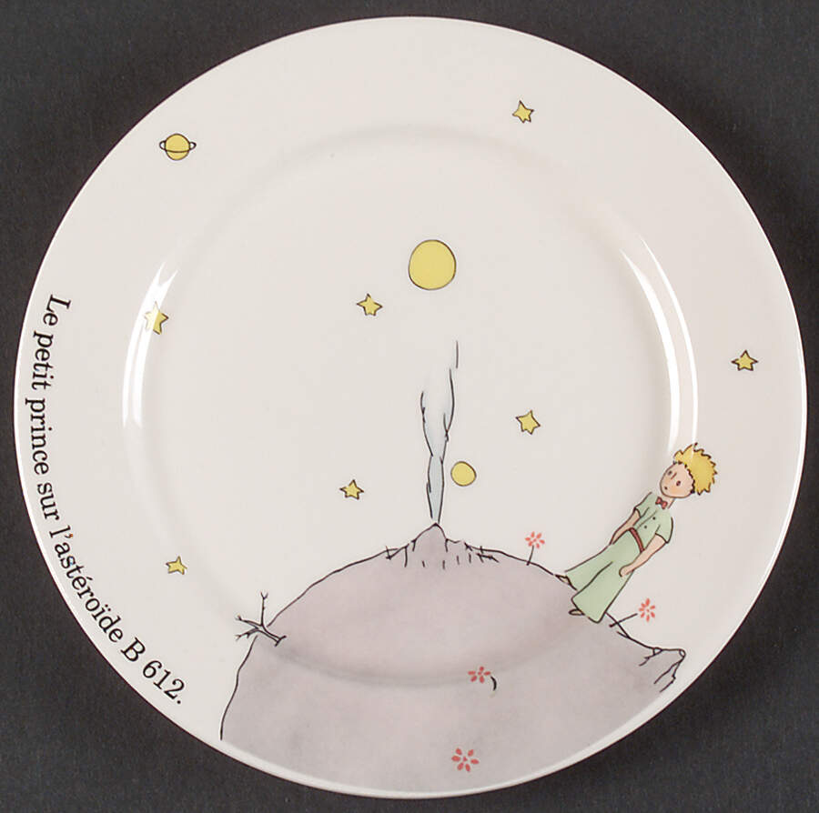 Le Petit Prince Wine Bottle Coaster by Faiencerie De Gien-1