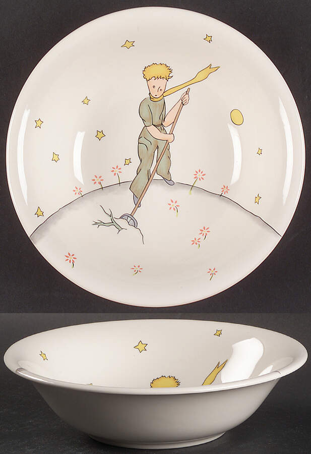 Le Petit Prince Coupe Cereal Bowl by Faiencerie De Gien-1