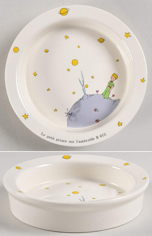 Le Petit Prince Porringer by Faiencerie De Gien-1