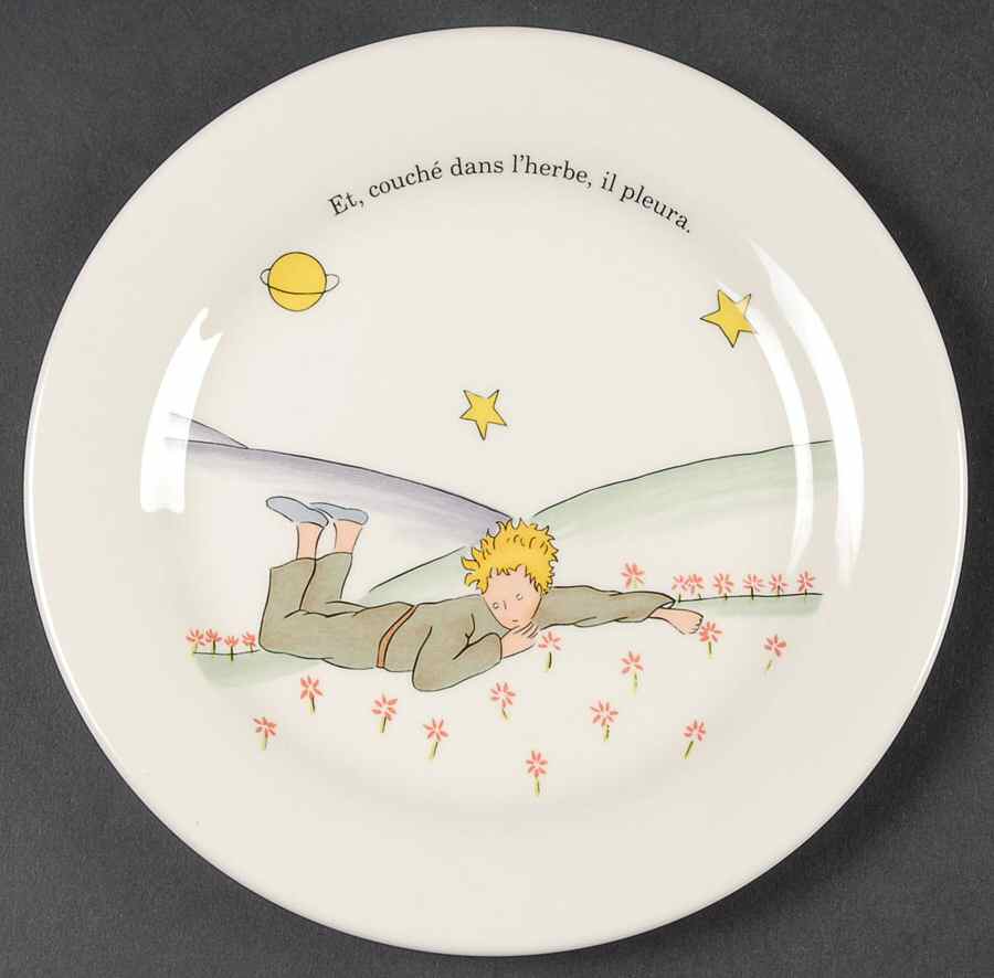 Le Petit Prince Canape Plate by Faiencerie De Gien-1