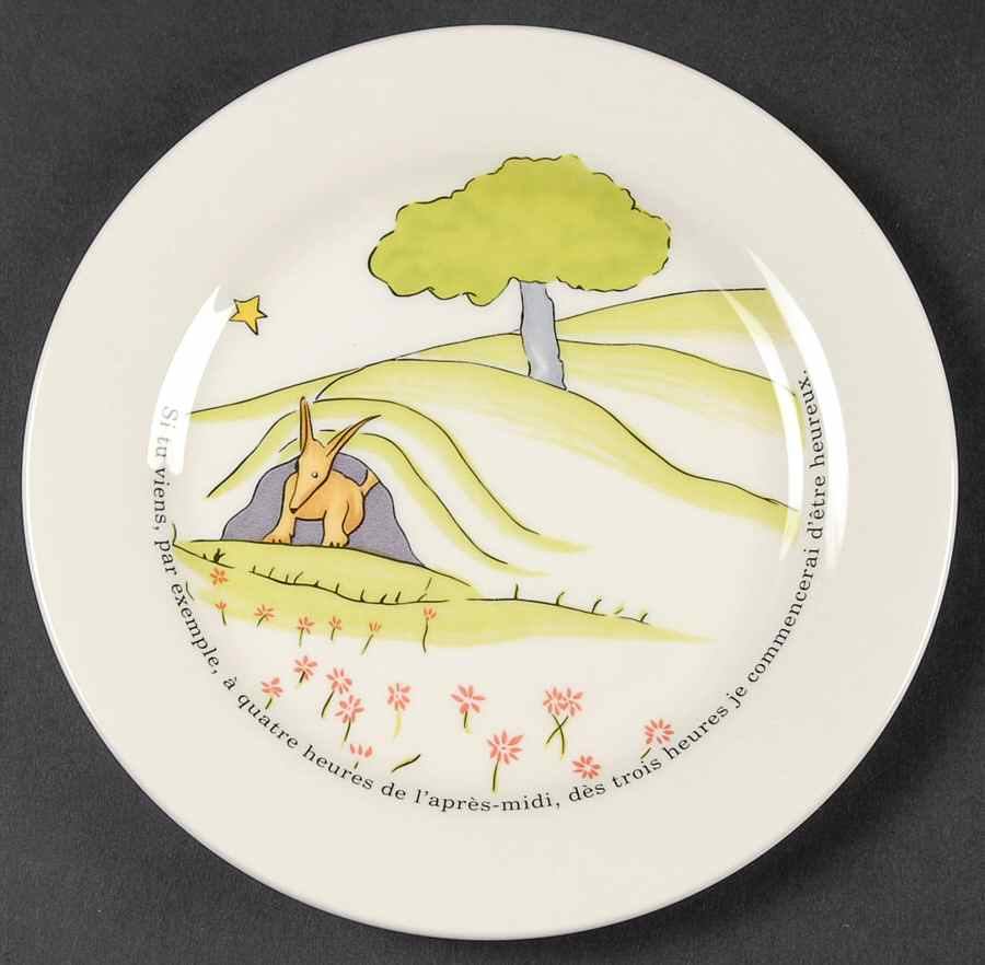 Le Petit Prince Canape Plate by Faiencerie De Gien-1