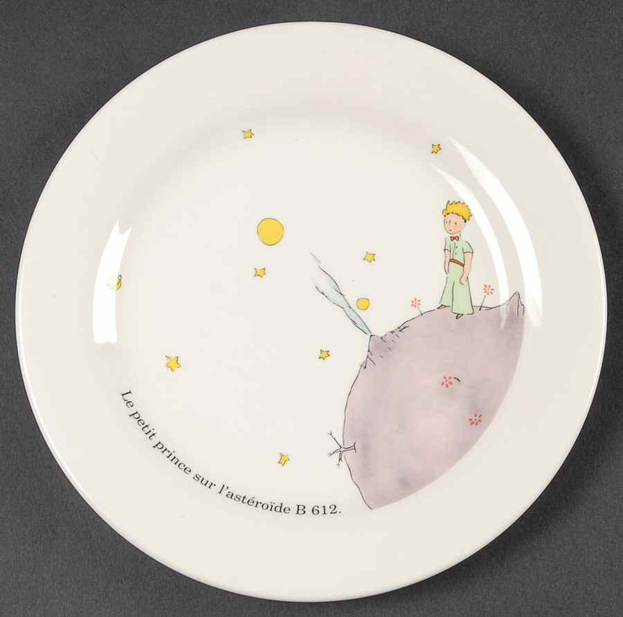 Le Petit Prince Canape Plate by Faiencerie De Gien-1