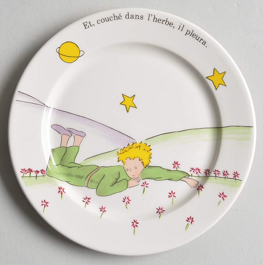 Le Petit Prince Wine Bottle Coaster by Faiencerie De Gien-1