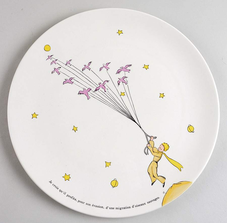 Le Petit Prince Cake Plate by Faiencerie De Gien-1