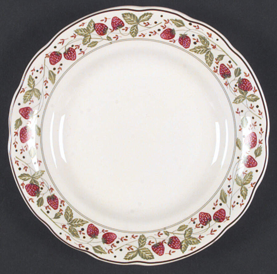 Les Tartes Salad/Dessert Plate by Faiencerie De Gien-1