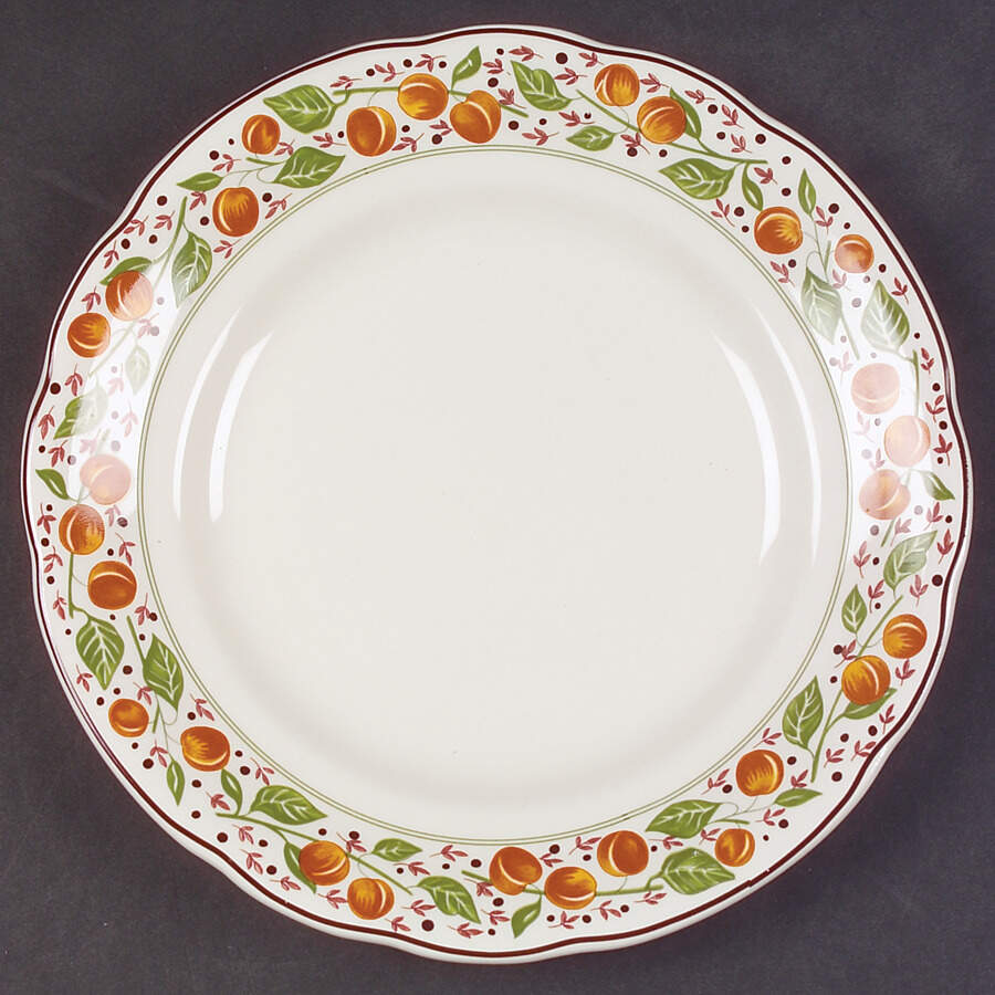 Les Tartes Salad/Dessert Plate by Faiencerie De Gien-1