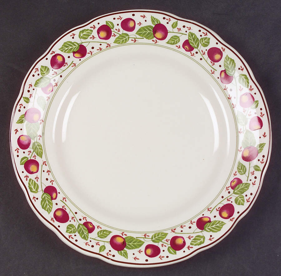 Les Tartes Salad/Dessert Plate by Faiencerie De Gien-1