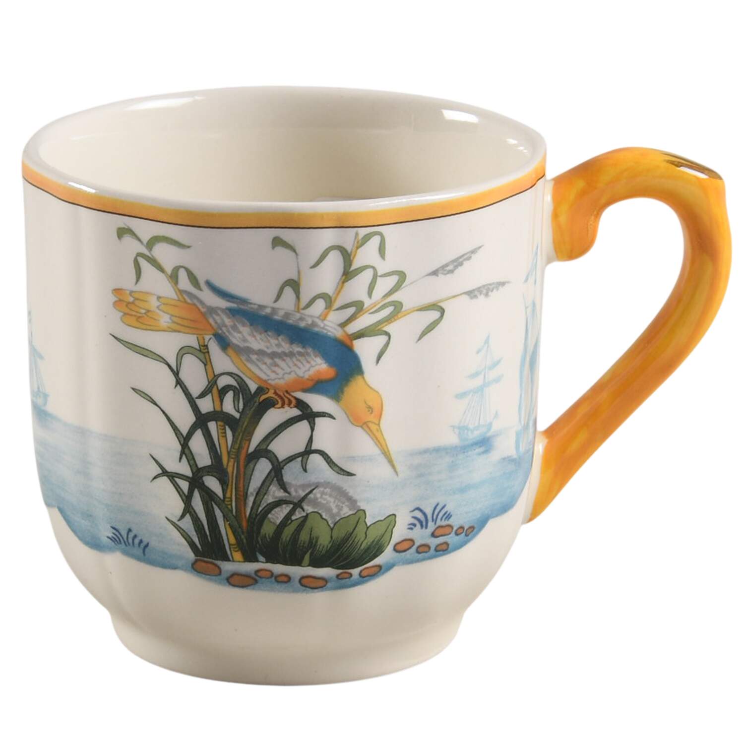 Magellan Flat Cup by Faiencerie De Gien-1
