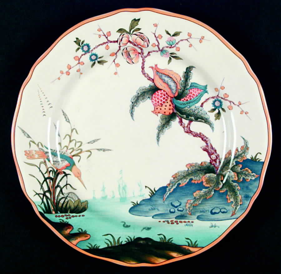 Magellan Dinner Plate by Faiencerie De Gien-1
