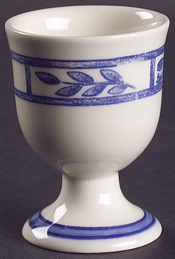 Oiseau Bleu Single Egg Cup by Faiencerie De Gien-1