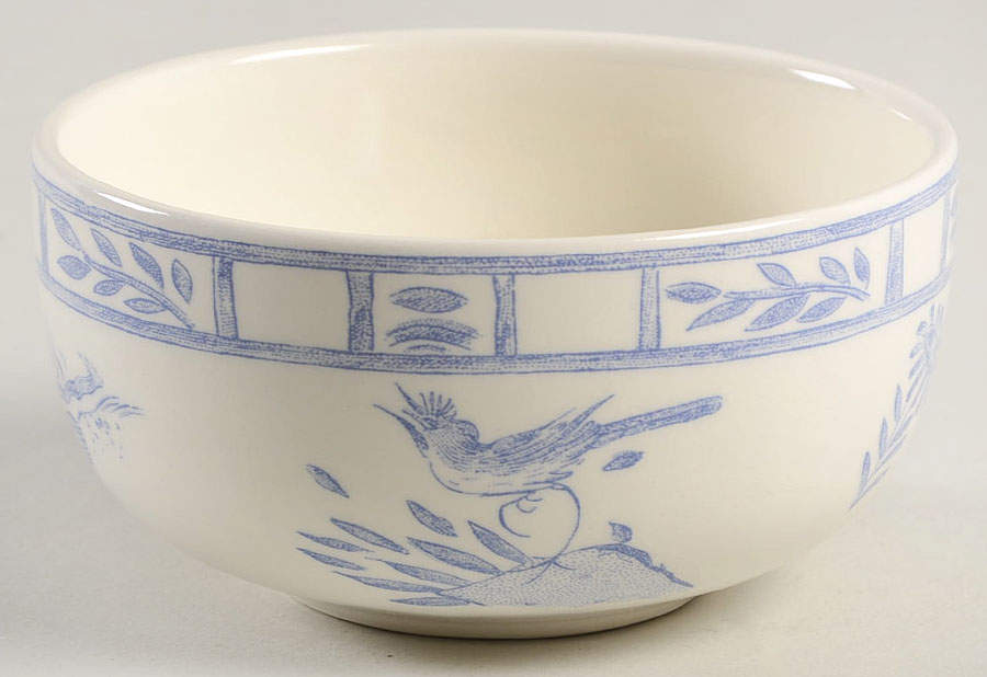 Oiseau Bleu Individual Dip Dish by Faiencerie De Gien-1