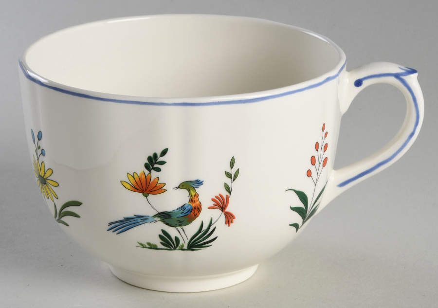 Oiseaux de Paradis Jumbo Cup by Faiencerie De Gien-1