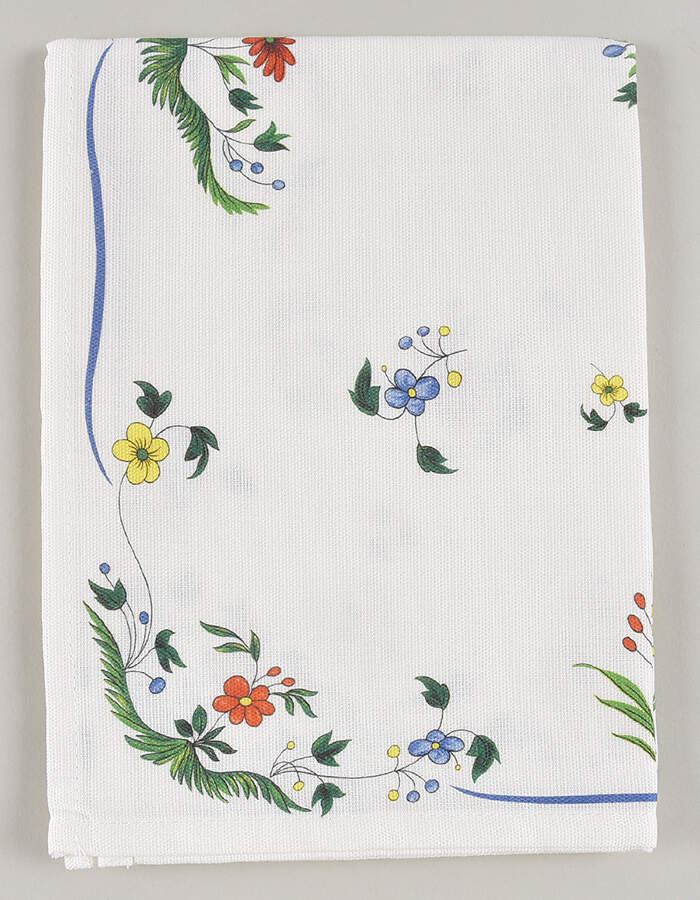 Oiseaux de Paradis Tea Towel by Faiencerie De Gien-1