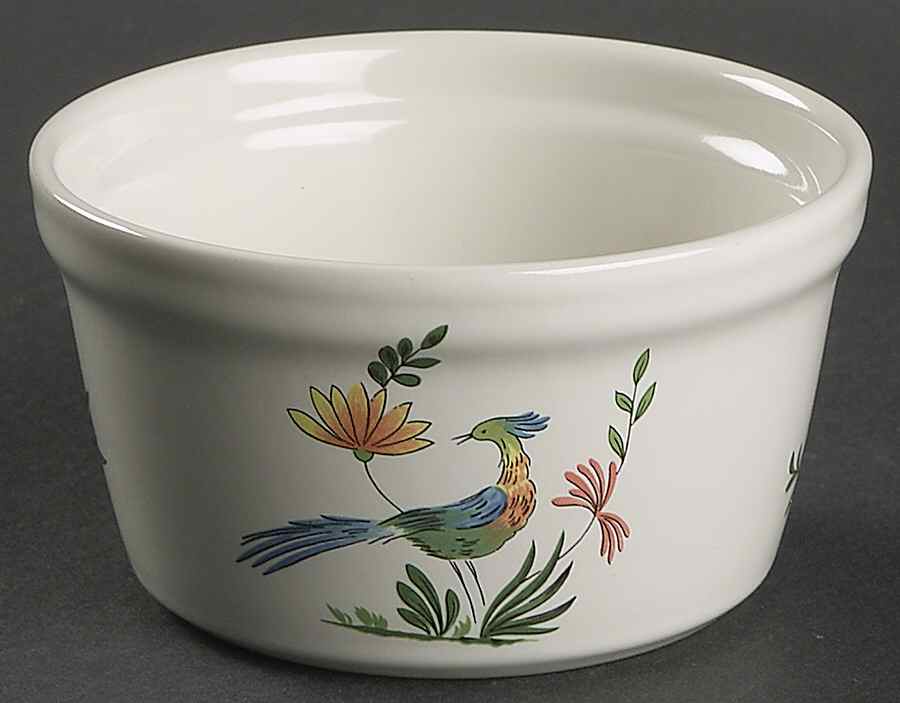 Oiseaux de Paradis Ramekin by Faiencerie De Gien-1