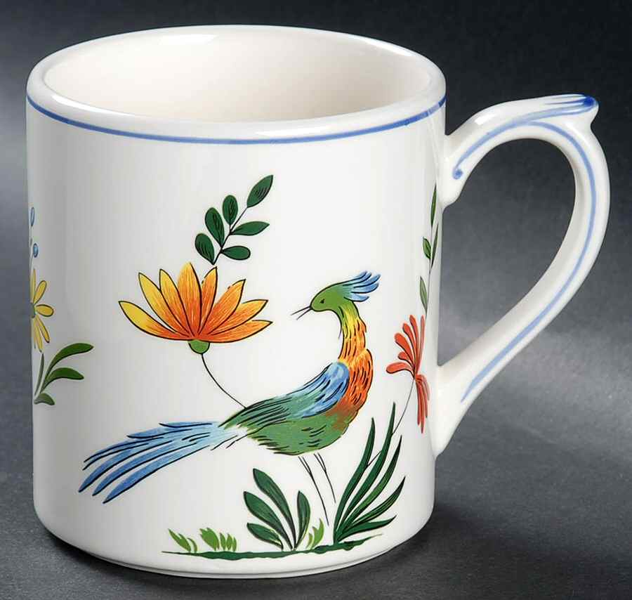 Oiseaux de Paradis Mug by Faiencerie De Gien-1