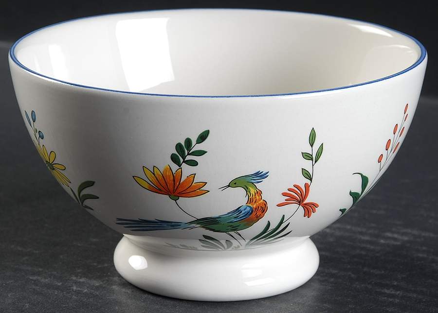 Oiseaux de Paradis 5" All Purpose Bowl by Faiencerie De Gien-1