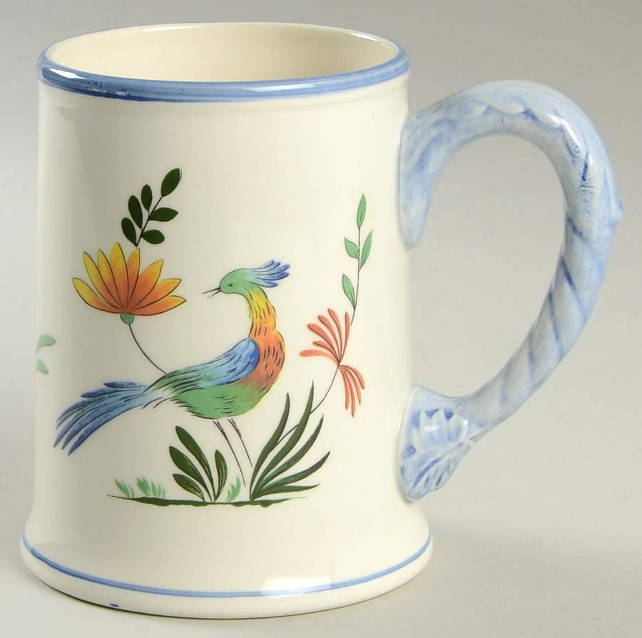 Oiseaux de Paradis Mug by Faiencerie De Gien-1