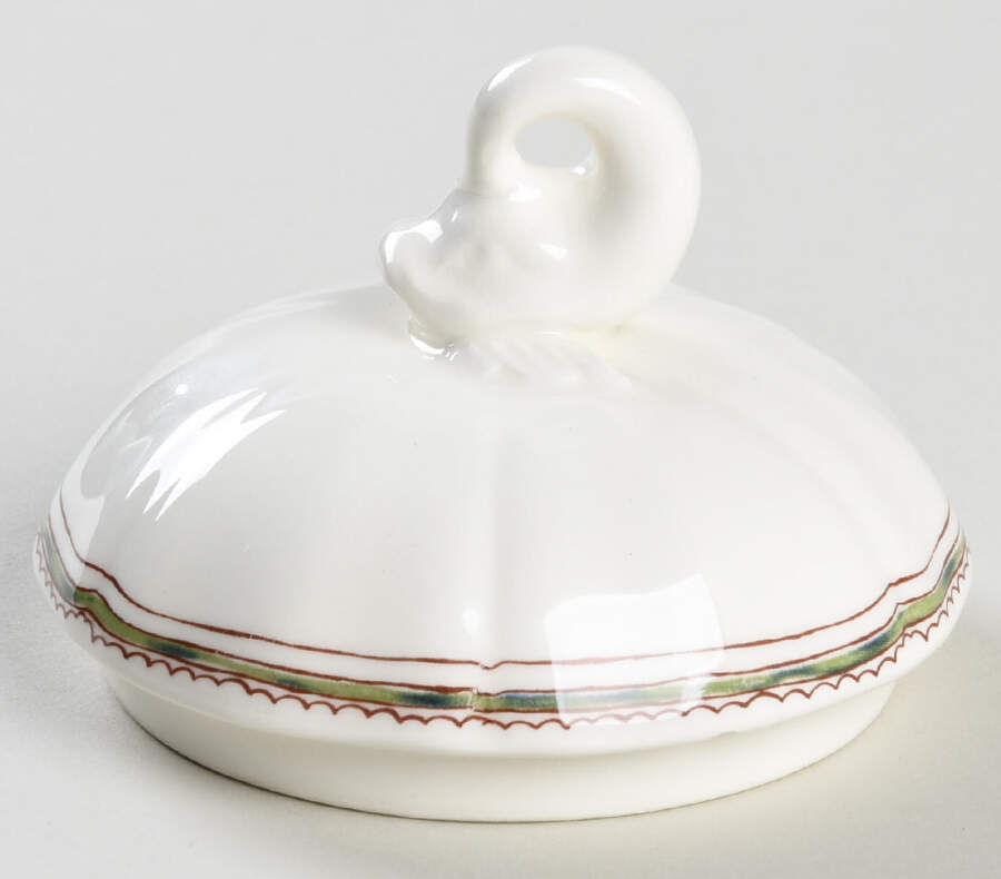 Olerys Lid for Sugar Bowl by Faiencerie De Gien-1