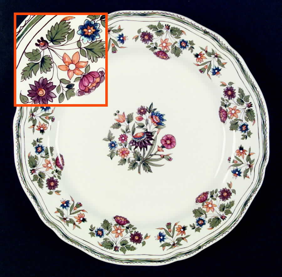 Olerys Dinner Plate by Faiencerie De Gien-1