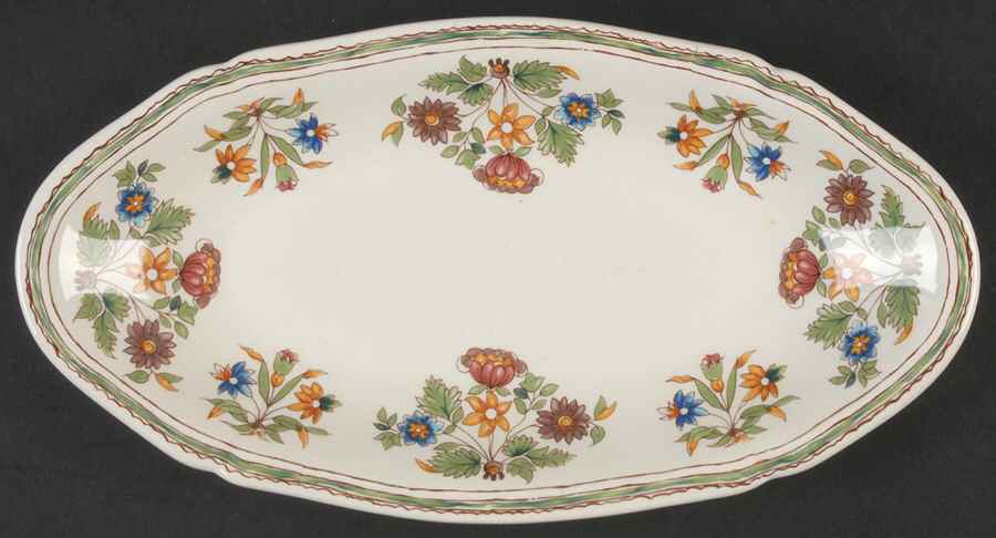Olerys Pickle Dish by Faiencerie De Gien-1