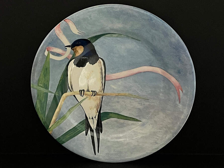 Once Upon A Time Salad/Dessert Plate by Faiencerie De Gien-1