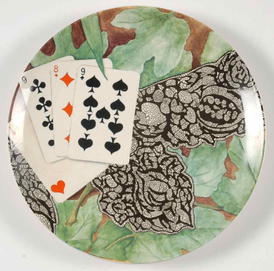 Once Upon A Time Salad/Dessert Plate by Faiencerie De Gien-1