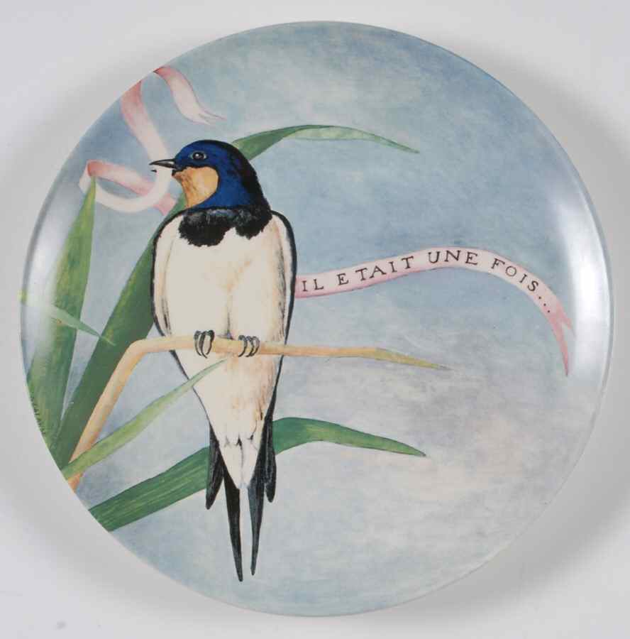 Once Upon A Time Salad/Dessert Plate by Faiencerie De Gien-1