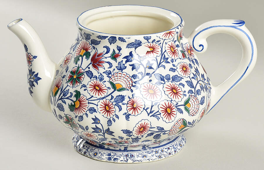Persepolis Teapot No Lid by Faiencerie De Gien-1