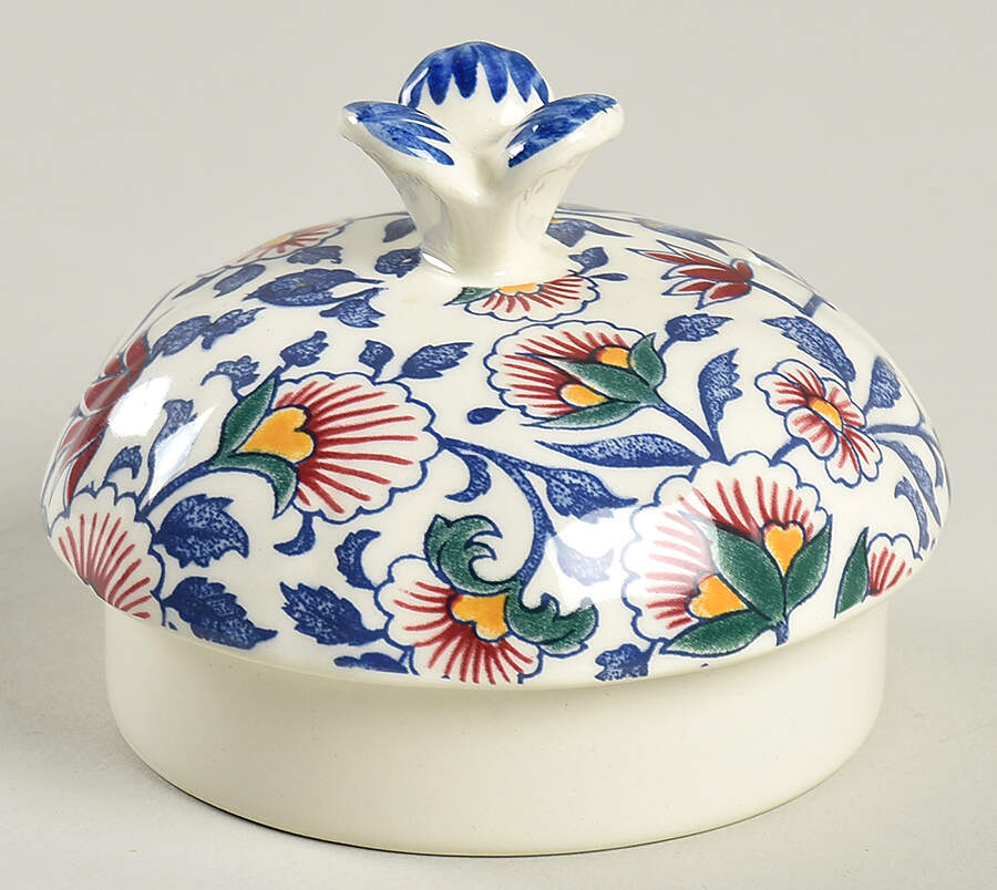 Persepolis Lid for Teapot by Faiencerie De Gien-1